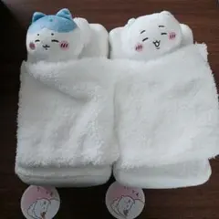 【2種セット】ちいかわ おふとんぬいぐるみ ティッシュケース ちいかわ ハチワレ