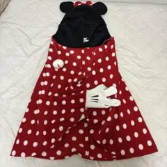 ディズニーリゾート ミニーマウス フード付きポンチョ