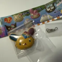 サンリオキャラクターズ　ウサハナ おめん こんがりビーチバージョン