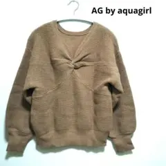 AG by aquagirl ワッフル　ニット　エージーバイアクアガール