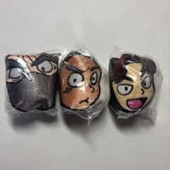 忍たま乱太郎 スクエアポーチ　3種類セット　山本陣内　諸泉尊奈門　山田利吉
