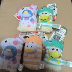 サンリオ はぴだんぶい ちんあなご マスコット　3種類　5個セット