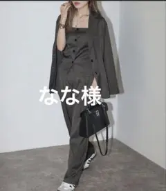 k*̮様 GlamLips サイドベルトサテンWIDE-PANTS グラムリップ - メルカリ
