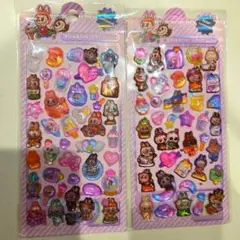 ラブブボンボンドロップシール　2枚セット