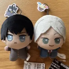 ハイキュー!!×サンリオキャラクターズ ちびぐるみ影山飛雄&灰羽エーフ2点セット