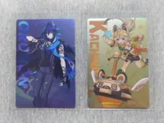 スシロー　原神　メタリックカード　後半　カチーナ　オロルン　コード未使用