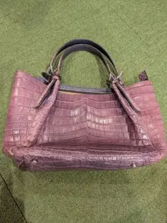 JRA認定】GRES PARIS マダムグレ リアルクロコダイルバッグ 訳あり 