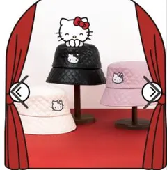 ハローキティ バケットハット ホワイト　CA4LA
