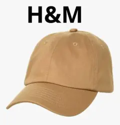 美品□H&M ベージュ コットンツイルキャップ FREESIZEのサムネイル