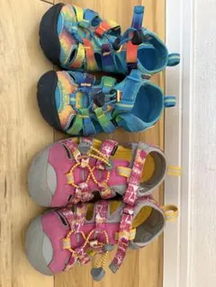 kEEN サンダル　2点セット　19.5cm 18cm
