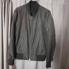 MA-1スタイルジャケット オリーブグリーン　リバーシブル
