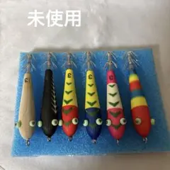 釣具用品　林釣漁具製作所　エギング　6個セット 多色目付き　イカメタル