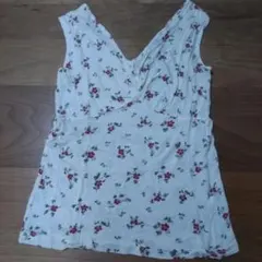 アニエスベー　agnès b.　花柄　カットソー　Ｓ寸