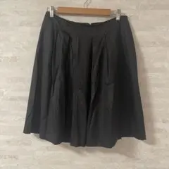 23区　大きいサイズ　シンプルブラックスカート46