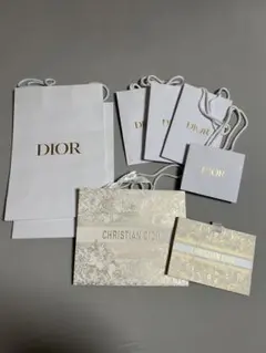 DIOR ホワイト紙袋 8枚セット