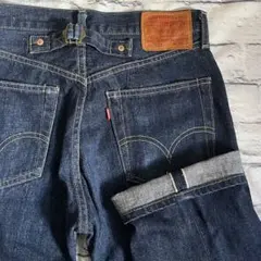 リーバイス502xx Levi s赤耳レギュラーストレートジーンズ33インチ中古 