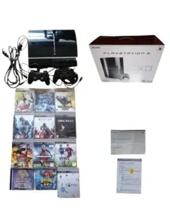 ＜すぐ遊べる＞プレステ3 本体セット + ゲームソフト多数