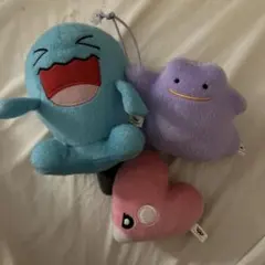 ポケモン ぬいぐるみ 3種セット ソーナンス メタモン ラブカス