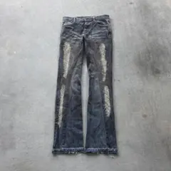 FUGA - 00s design damage denim y2k 平成　お兄のサムネイル