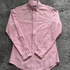 ポロ・ラルフ・ローレン ピンク ボタンダウンシャツ