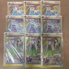 一番くじ アイカツ！ A賞 アクセサリートレイ F賞 メモ帳全種セット