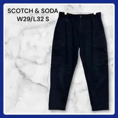 美品 SCOTCH & SODA カーゴパンツ ネイビー W29/L32 メンズのサムネイル