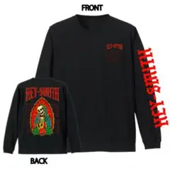 HEY-SMITH ロングTシャツ/バンドT/ブラック/s