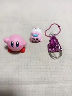 カービィ 、おぱんちゅうさぎ、UFOキャッチャーキーホルダー