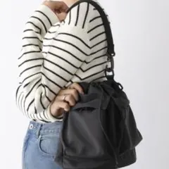 【美品】レプシム　ショルダーバッグ バッグ 2WAY巾着ショルダー2