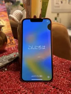 美品iPhone13miniレッド