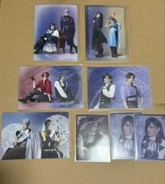 刀ミュ　夜半　ペアブロ　クリアカード　8点