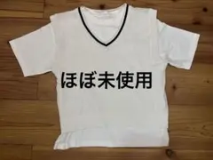 COLZA レイヤード風半袖カットソー ホワイト