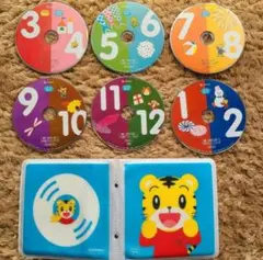 こどもちゃれんじ ほっぷ DVD 6枚　1年分 12ヶ月分　ベネッセ　しまじろう