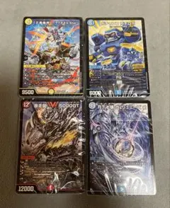 デュエマ　ドキドキつよいデッキ25の王道　4種　合計4個 未開封シュリンク付き★のサムネイル