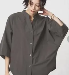 green label relaxing ドルマンスリーブシャツ FREE