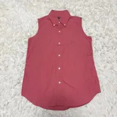 ポロスポーツ　ノースリーブシャツ　ポニー　刺繍　ロゴ　ラルフローレン　ピンク　7