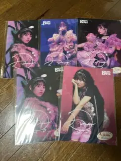 FRUITSZIPPER 月足天音 クリアファイル　5枚セット