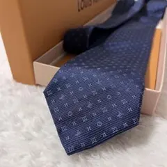 未使用級 ルイヴィトン Louis Vuitton ネクタイ 花柄 モノグラム 2026
