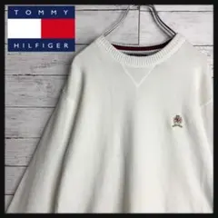 【オールドトミー 】トミーヒルフィガー 90s 旧タグ 肉厚セーター 春ニット