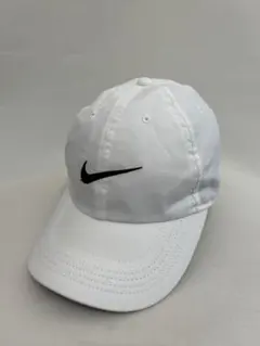 【NIKE】 DRI-FIT ホワイト キャップ　スポーツ　ランニング　ゴルフ