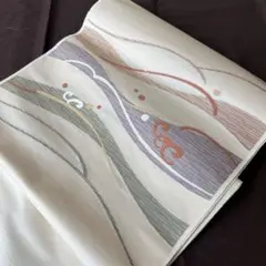 未使用品 正絹九寸名古屋帯 未仕立です