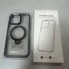 iPhone 15 Pro Max用 マグネット式クリアケース