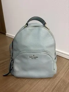 【お値下げしました】kate spade ライトブルー ミニバックパック