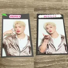 &team cancam ツヤツヤビジュアルカード MAKI