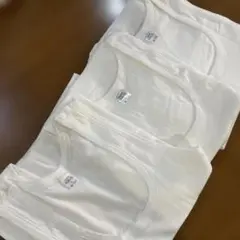 GUNZE 綿100% ホワイト タンクトップ Lサイズ3枚