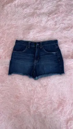 GU ダークブルー デニム ショートパンツ S