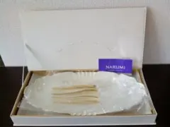新品未使用、ナルミ　ボーンチャイナ　パーテイプレートのサムネイル