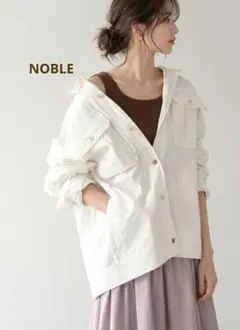 NOBLE オーバーサイズ デニムジャケット