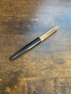 70398 PARKER 万年筆 MADE IN FRANCE ゴールド×ドット - メルカリ