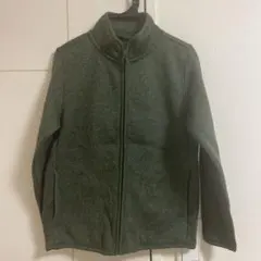 UNIQLO フリースジャケット 140 グリーン